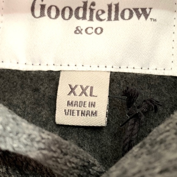 ** SOLD ** Goodfelloe & Co Gray Fleece Pullover - Picture 7 of 8